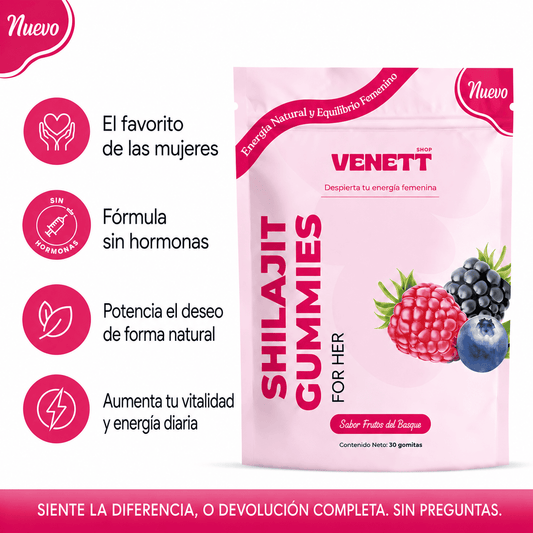 Gomitas de shilajit-Venett