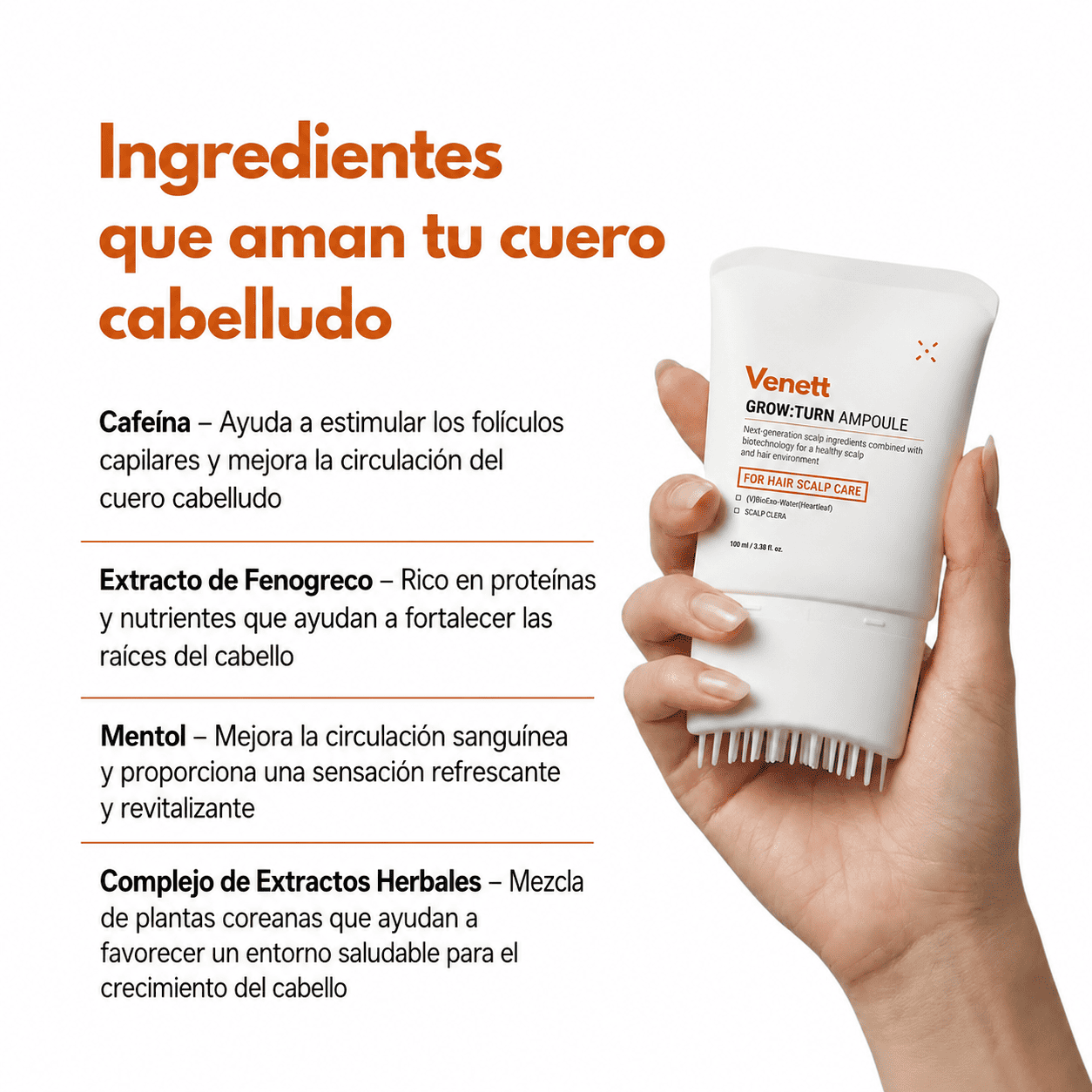 Sérum para el crecimiento del cabello #1 en corea