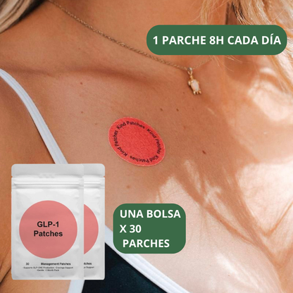 Parches GLP-1 + Guía PDF pérdida de peso 21 días